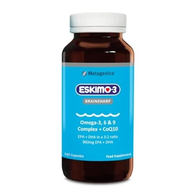 Image of Eskimo 3 Brainsharp 120 Capsules Metagenics