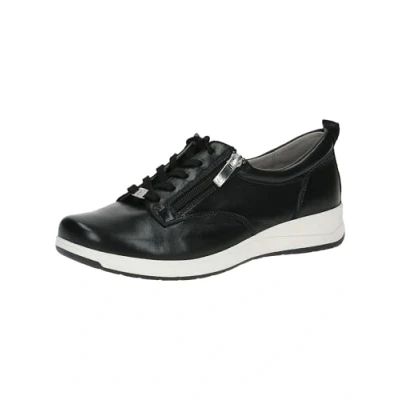 Image of CAPRICE Women&#039; 9 23760 42 Sneaker, Black Soft nap, 4 UK