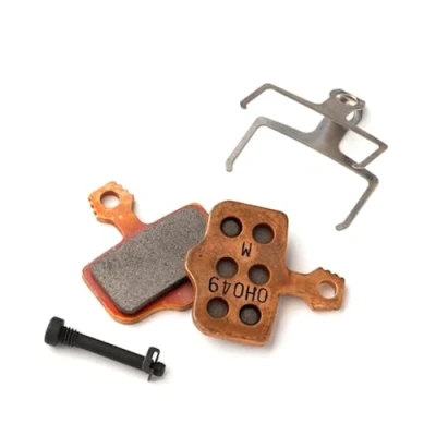 Image of Avid 142827 Elixir Disc Brake Pads Sintered Compound Steel Backplate, Bronze, Set of 1, tan