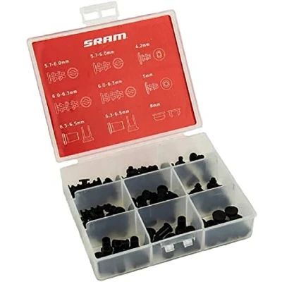 Image of Sram, AM Frame Plug TACKLEBOX Unisex Adult,Black, One Size