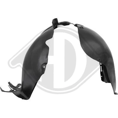 Image of 10A809957C Wheel Arch Cover DIEDERICHS 2330009 Left Front