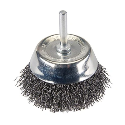 Image of Silverline Rotary Steel Wire Cup Brush 75mm