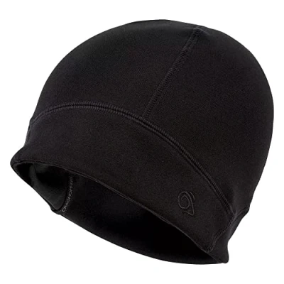 Image of Craghoppers Mens Prostretch Warm Winter Beanie Hat Black