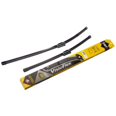 Image of 81B998002 Wiper blade SWF VisioFlex 119261 480, 600mm Front Beam with spoiler for left hand drive vehicles VOLKSWAGEN: Passat B7 Variant, CC