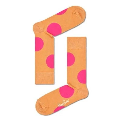 Image of Happy Socks Jumbo Dot Printed Crew Socks, Multicoloured, 41 46