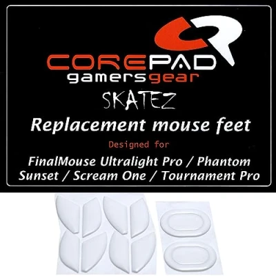 Image of Corepad Skatez Pro 132 Replacement Mouse Feet FinalMouse Ultralight Pro/FinalMouse Sunset/Scream One/Tournament