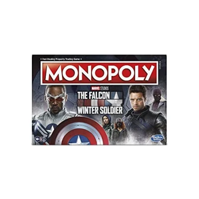 Image of Monopoly Marvel Studios The Falcon and Winter Soldier Edition, Board Game for 2 6 Players, Ages 14 Above
