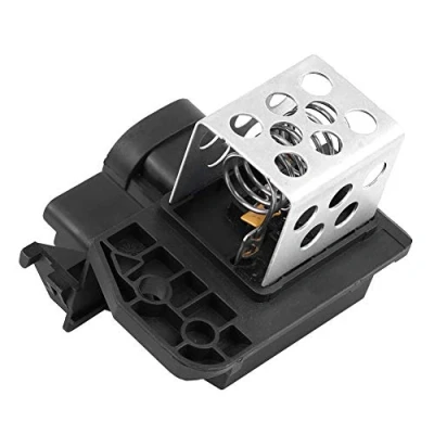 Image of Hlyjoon 9673999880 Cooling Blower Fan Motor Resistor Aluminum + ABS for Berlingo C1 C4 Xsara 107 206 307 Partner