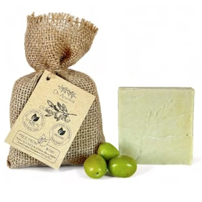 Image of Dr.Ancient Olive Oil Soap Bar Organic Natural Vegan Traditional Handmade Antique Antibacterial, Effective For Acne Absolutely No Chemicals! Pure Soap!
