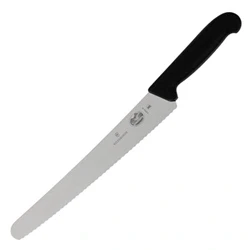 Image of Victorinox Fibrox 26cm Pastry Knife Serrated Edge (5293326B)