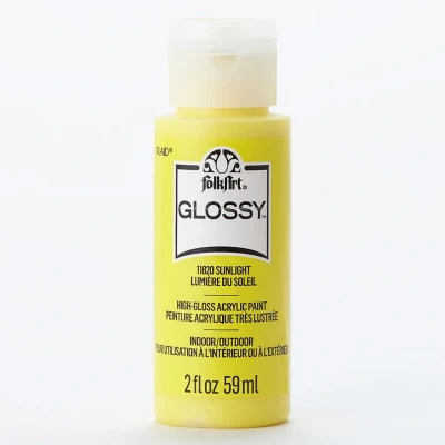 Image of Sunlight Folkart Glossy Acrylic Paints 2 Oz.
