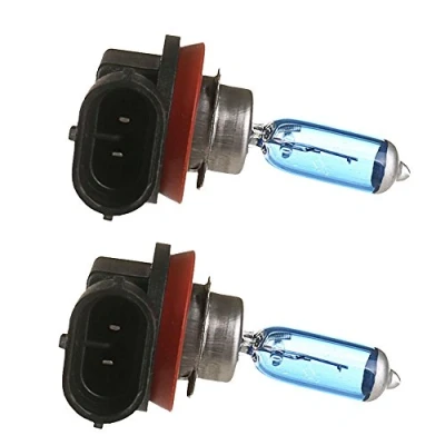 Image of Mintice™ 2 X Car Vehicle Bright H11 55W 6000K Xenon Gas Halogen Headlight White Light Lamp Bulbs