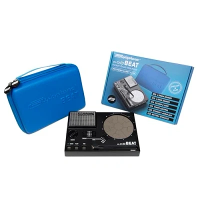 Image of Stylophone Beat Including Carry Case Compact Stylus Drum Machine 4 Kits &amp; Bass Sounds Rhythm Maker Loop Machine…