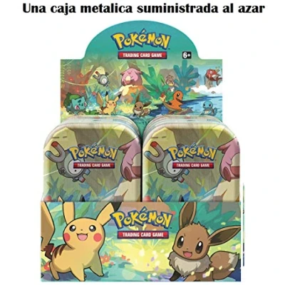 Image of Pokémon pomt1901 Mini Tin Friends of Kanto Spanish (one Supplied at Random)