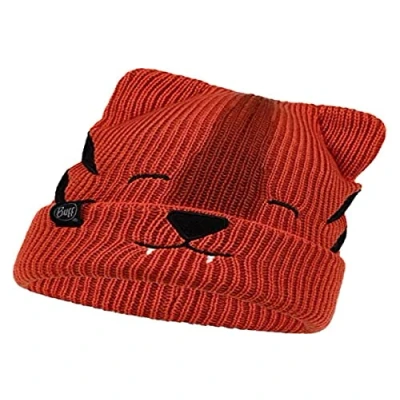 Image of Buff Knitted Hat Funn Unisex One Size Black