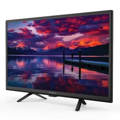 Image of Strong SRT24HE4023 HD LED TV Display 60 cm, 24 inch, DVB T2 HEVC 265/S2/C, 60Hz, HDMI, USB, Spdif Coaxial, Compatible with 12 Volt Cigarette Lighter (Included)