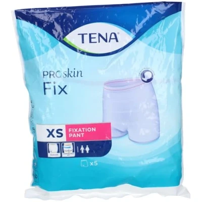 Image of TENA 754033 Fix Premium Fixation Pant, 50 cm 60 Size, X Small (Pack of 5)