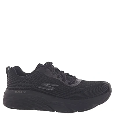 Image of Skechers GOrun Max Cushioning Elite Women&#039;s Running Shoes AW22 Black