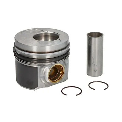 Image of 070107065AM, 070107103AM piston MAHLE ORIGINAL 028 20 00 81,0mm for cylinder 1 2 with ring carrier, cooling duct VOLKSWAGEN: Transporter 5