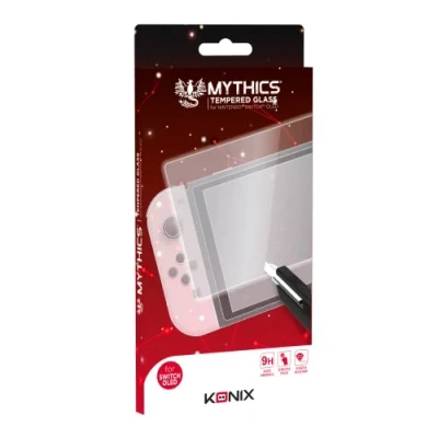 Image of Konix Mythics Tempered Glass 9H Protection for Nintendo Switch OLED