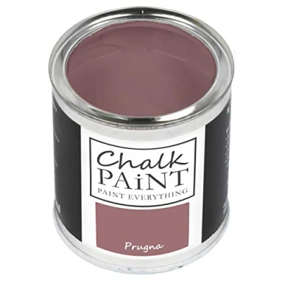 Image of Chalk Paint Everything® Prugna (Plum) 250 ml Water Based for Shabby Chic Furniture, Décor, and Upcycling Projects Non Toxic, Easy to Apply