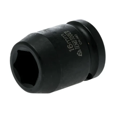 Image of Teng Impact Socket Hexagon 6 Point 1/2in Drive 16mm TEN920516N
