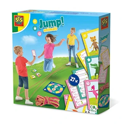 Image of SES Creative 02248 Jump Animals French Skipping Challenges