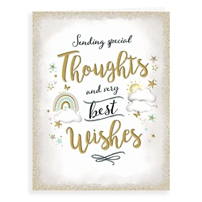 Image of Piccadilly Greetings Modern Thinking Of You Card 8 x 6 inches