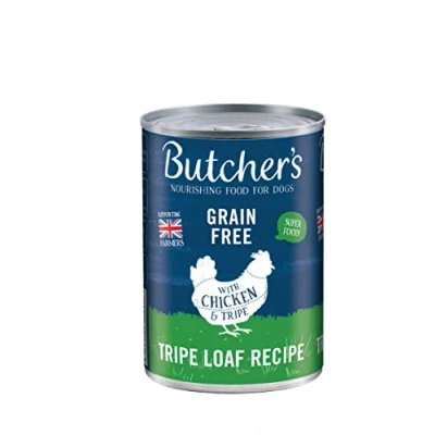 Image of Butchers Nourishing Food For Dogs With Fresh Chicken Or Tripe Mix 12x400g Bulk buy (Chicken)