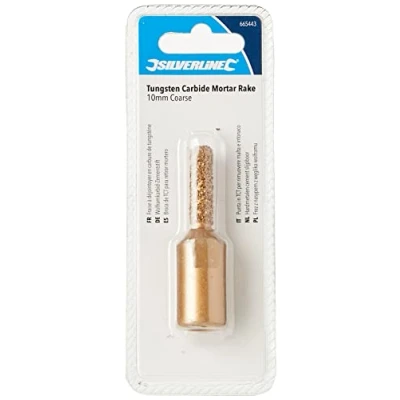 Image of Silverline Tungsten Carbide Mortar Rake 10mm Coarse