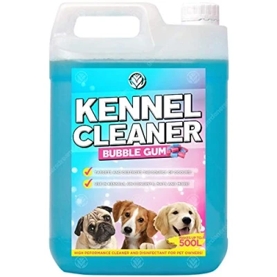 Image of GardenersDream Kennel Cleaner 1 x 5L Professional Safe Dog Cat Pet Odour Remover and Disinfectant 5 Litre Fragrance Fresh Concentrate 2 in Simply Mix Spray Solution (Bubblegum)