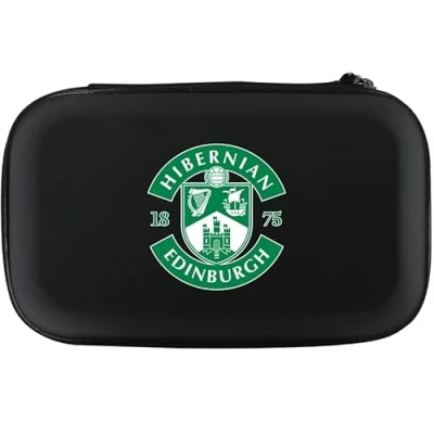 Image of Darts Corner Official Licensed Hibernian Football Club Hibs FC Case, Crest, Logo (W614)