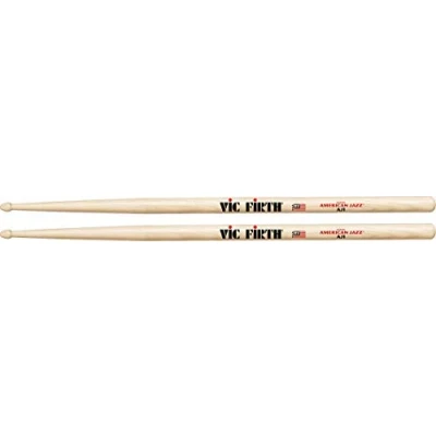 Image of Vic Firth American Jazz Series Drumsticks 1 Wood Tip