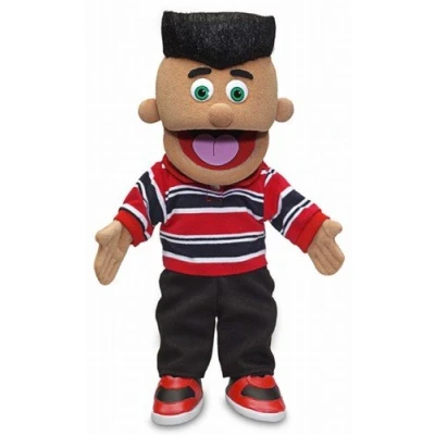 Image of SiLLy puppets Jose, Hispanic Boy, Hand Puppet, 40cm