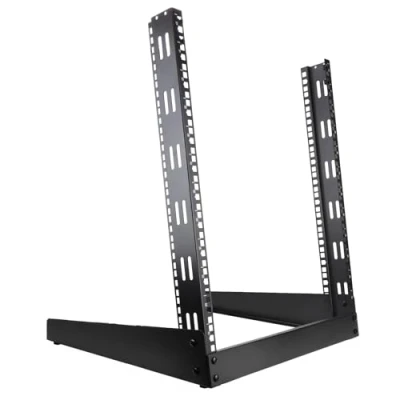 Image of kenable 12U 19 inch Rack Mount Stand Open Frame for Desktop/Work Surface/Studio/Home