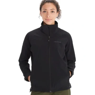 Image of Marmot Women Wm&#039;s Alsek jacket, water repellent softshell breathable functional windproof outdoor Black, XS