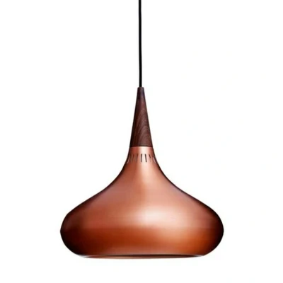 Image of FRITZ HANSEN Orient P2 Pendulum copper/rose Ø 34cm
