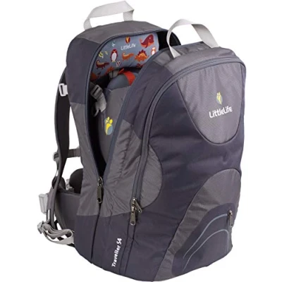 Image of LittleLife Traveller S4 Child Carrier Baby Carrier, Grey