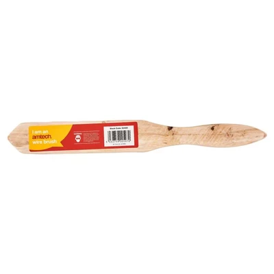 Image of Amtech S3400 4 Row Wire Brush with Wooden Handle