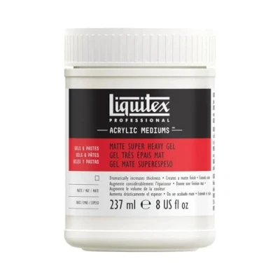 Image of Reeves Liquitex Matte Super Heavy Gel Medium 8Oz