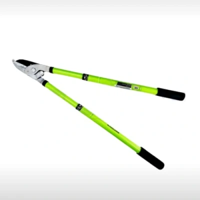 Image of Dunnet Tools Telescopic Tree Lopper Anvil Garden Lever Action Ratchet Cutter Pruning Extending Shears Gardening Long Reach Pruner Branch Cutters