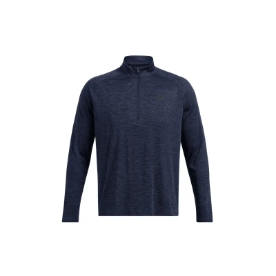 Image of Under Armour Mens Tech Half Zip Top Midnight Navy M