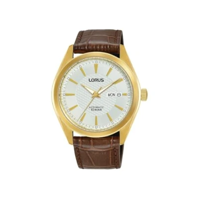 Image of Lorus Men Analog Automatic Watch with Leather Strap RL490BX9