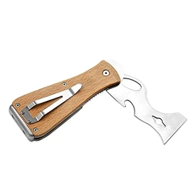 Image of ROLLINGDOG Painters Tool Folding 9 in 1 Stainless Steel Paint Scraper Putty Filling Knife for DIY Projects, Easy Cleanning