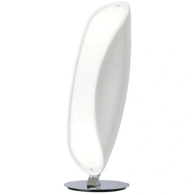 Image of Pasion Table Lamp 2 Light E27, Gloss White/Polished Chrome