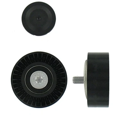 Image of 11281440237, 11287549557 Idler Pulley SKF VKM 38351 with fastening material BMW: 5 Saloon, Touring, 6 Coupe