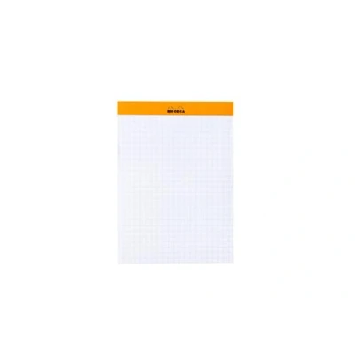 Image of RHODIA 194046C Memo Pad N13 Orange A6 11.5 x 16 cm 5/5 (Small Squares) 240 Sheets 80g/m Practical and Compact Rhodiatime Collection