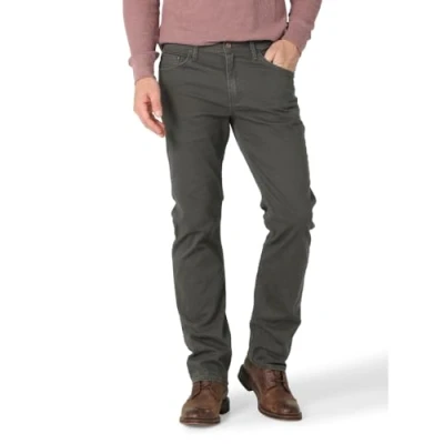 Image of Wrangler Authentics Men&#039;s Slim Fit Straight Leg Jean, Anthracite, 34W x 32L