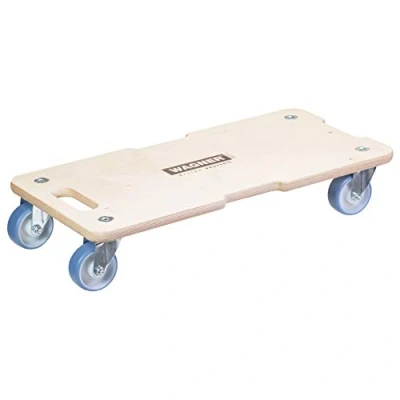Image of WAGNER moving dolly MM 1325 I 59 x 29 cm ideal for unwieldy items, equipment &amp; furniture 3 recessed grips FSC® certified load capacity 300 kg 20132501