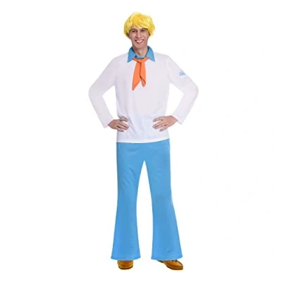 Image of (PKT) (9906639) Adult Mens Fred Costume (Large)